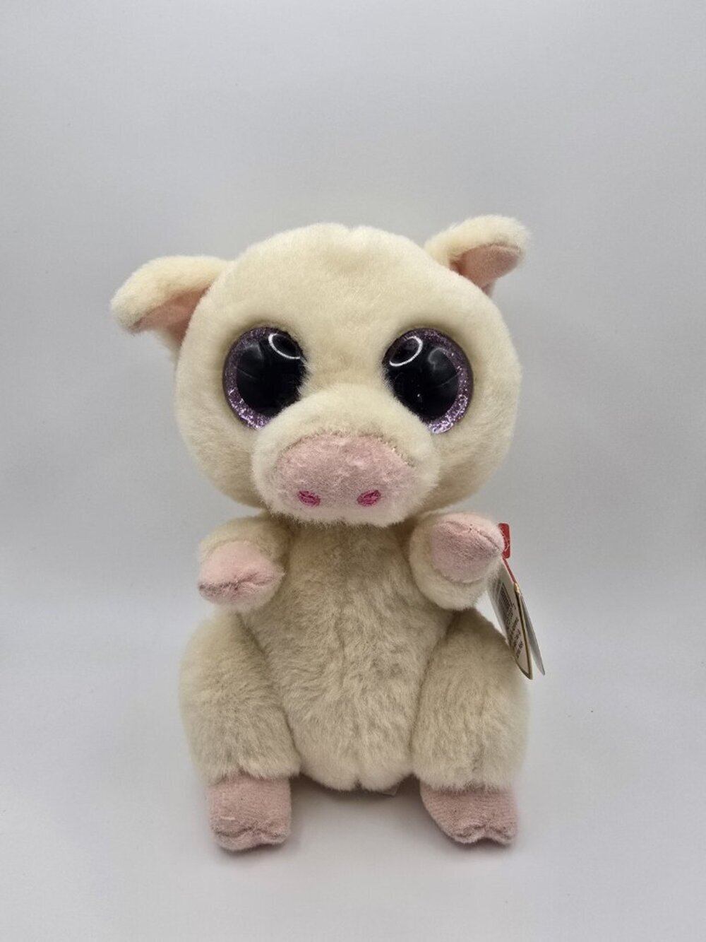 Ty Beanie Boo Piggley The Pig Stuffed Animal Plush Toy (6 inch)